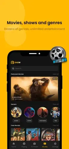 cricify-for-android-tv Movies and shows